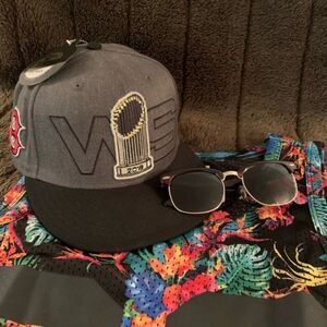 NWT Boston Red Sox MLB 2018 World Series Snapback Hat Cap New Era 9FIFTY